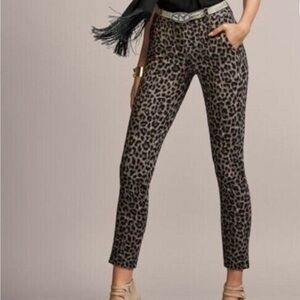 CABI jungle leopard trouser